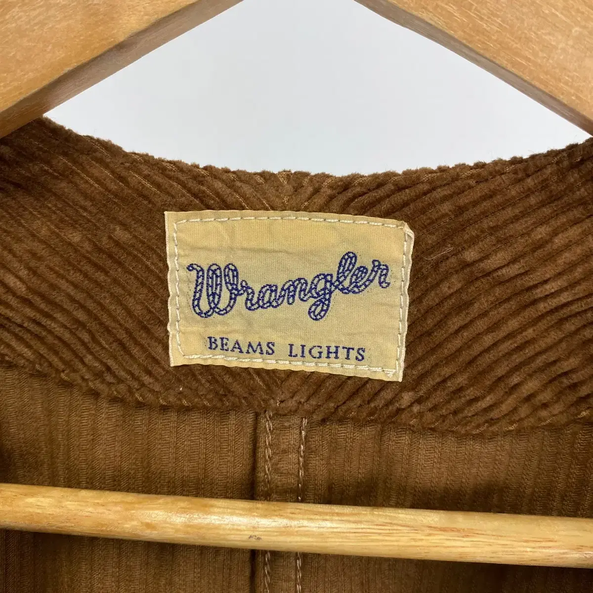 빈티지 Wrangler x BEAMS LIGHTS 코듀로이 로브 코트