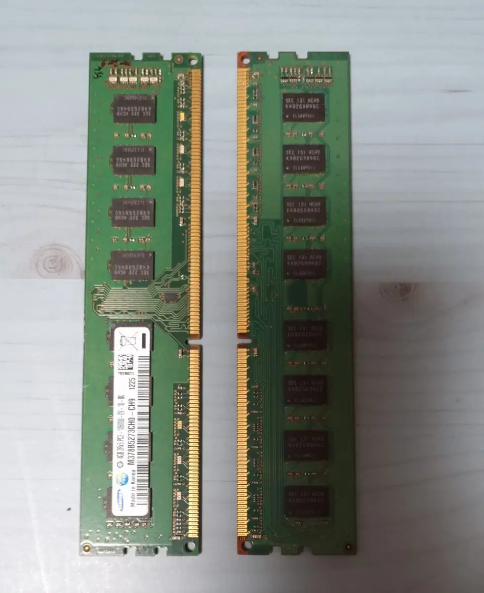 ddr3 양면램 4g 2개 일괄