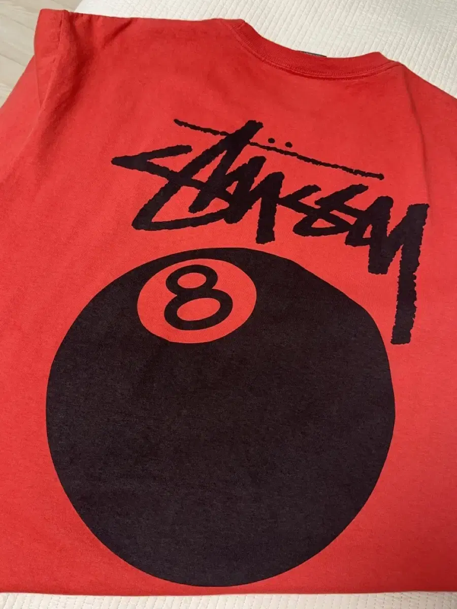 Stussy 8-Ball Short Sleeve Guava L tried on1 times