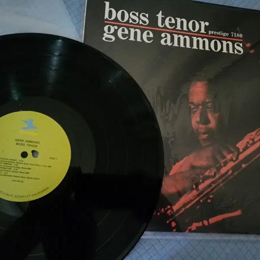 진애먼스(Gene Ammons) Boss Tener LP