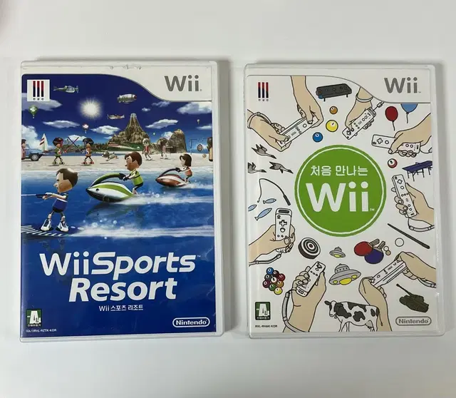 닌텐도 wii cd / 위 스포츠 리조트, 처음 만나는 wii