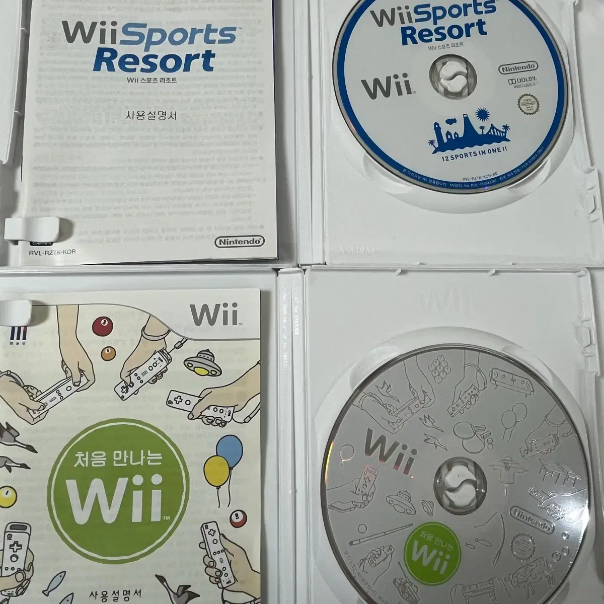 닌텐도 wii cd / 위 스포츠 리조트, 처음 만나는 wii