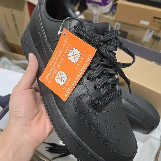 AIR FORCE 1 '07 FRESH BLACK 300사이즈