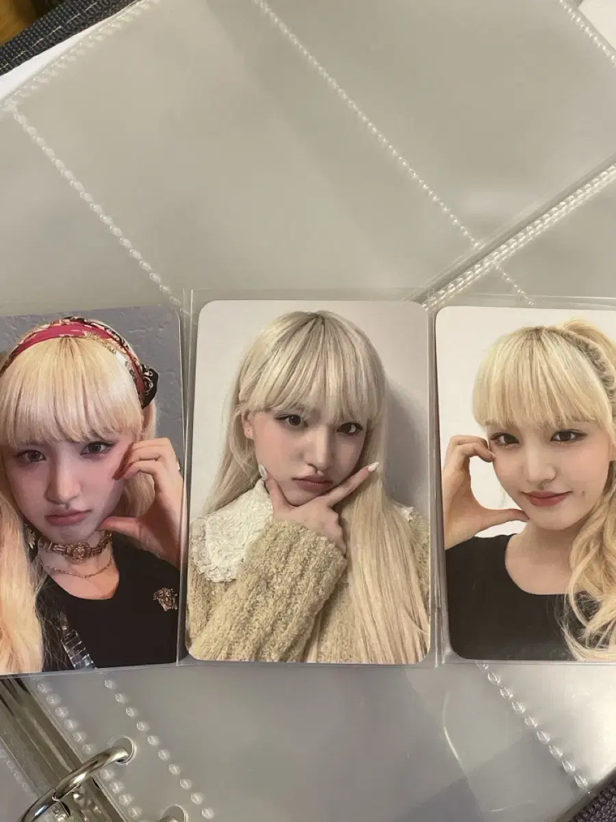 ive eleven liz photocard seasons greetings Message kard