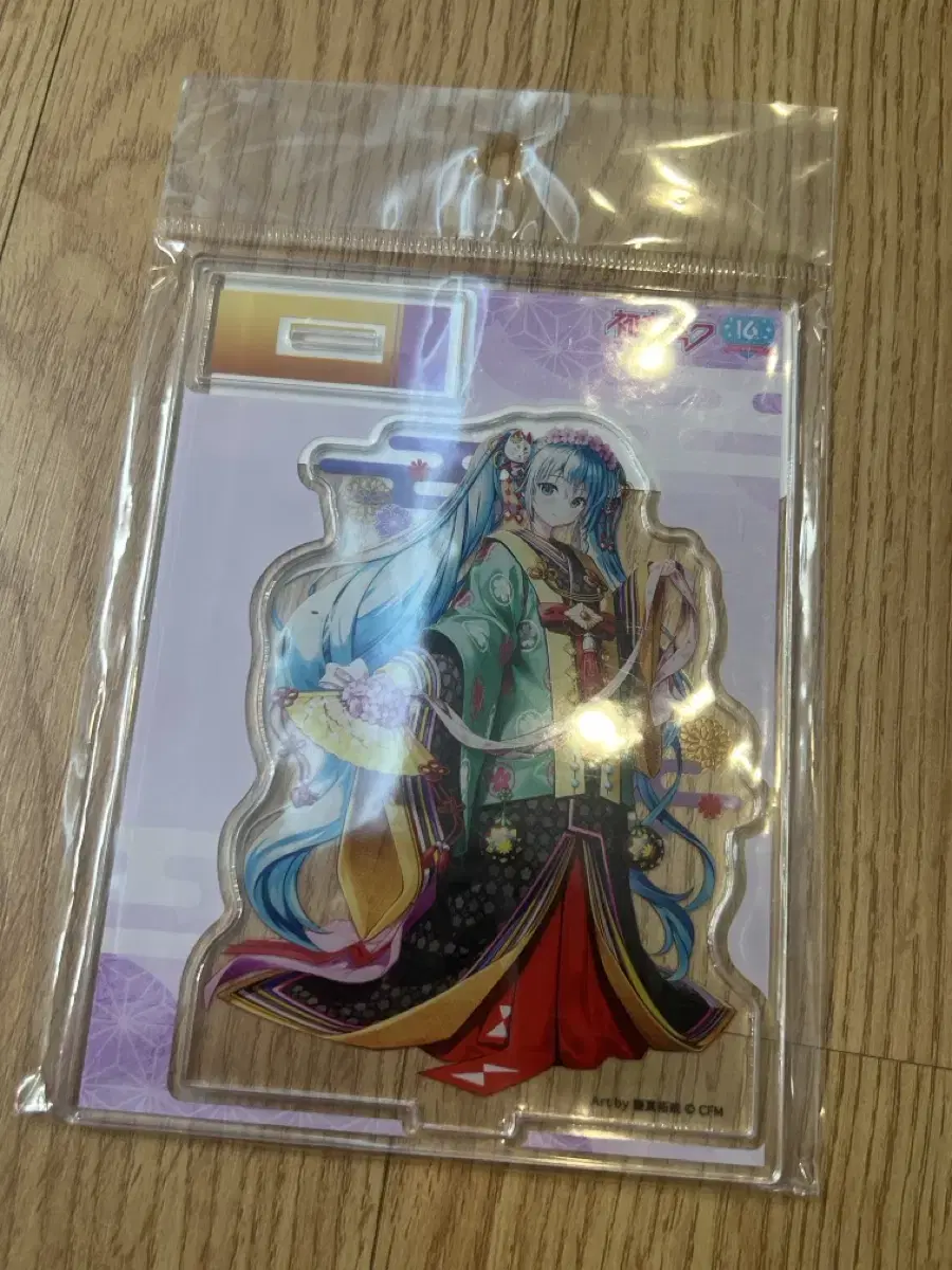 Hatsune Miku Hannari Kyoto acrylic stand sealed Pseka