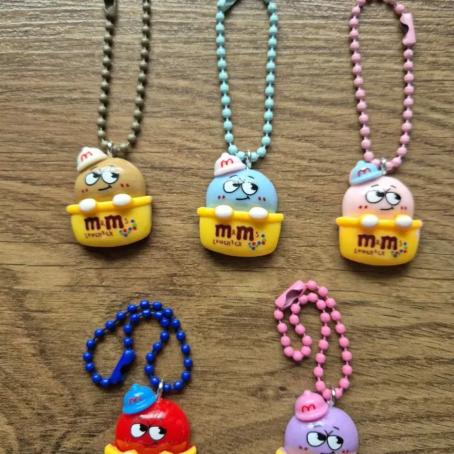 엠엔엠 M&M 초코렛 초콜릿 키링