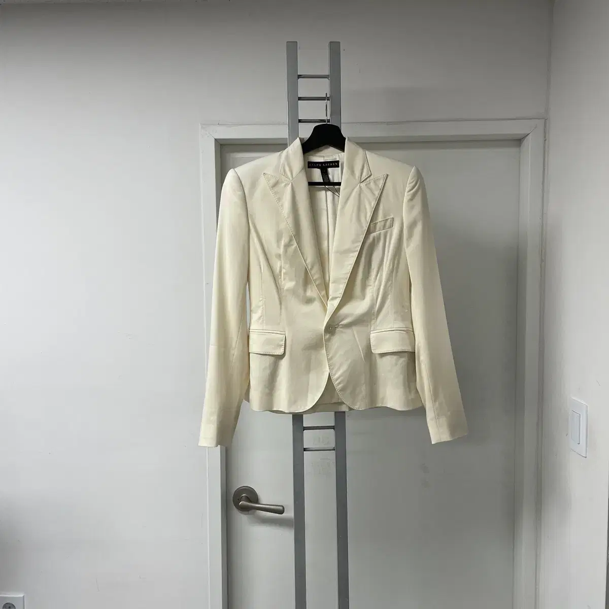 Polo Black Label Women's Blazer White 4(w)