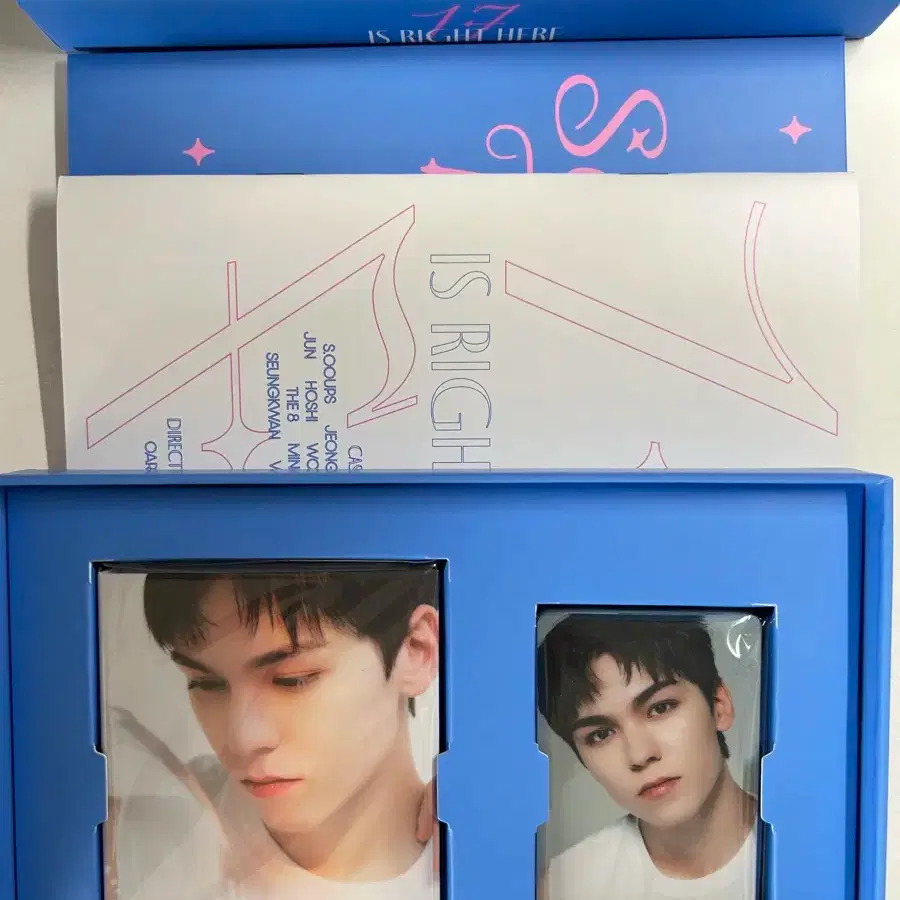 미개봉 세븐틴 베스트 앨범 디어반 바인더 포카 특전 버논 최한솔 캐럿반