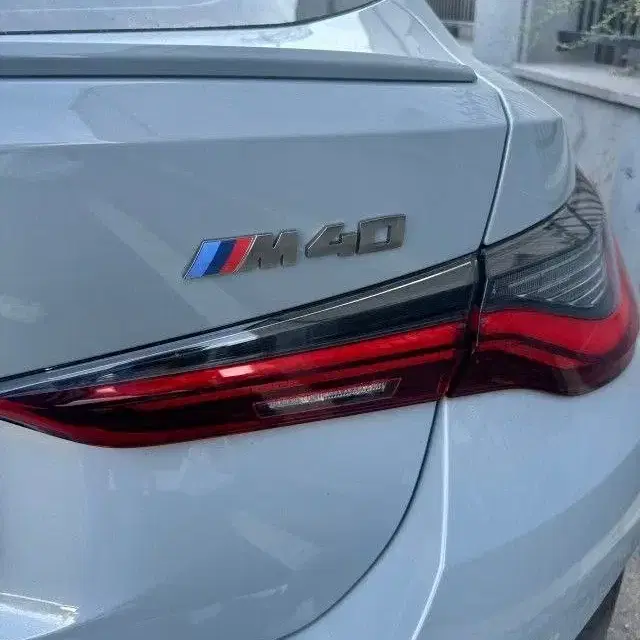 BMW M 세륨그레이 레터링 엠블럼 새상품