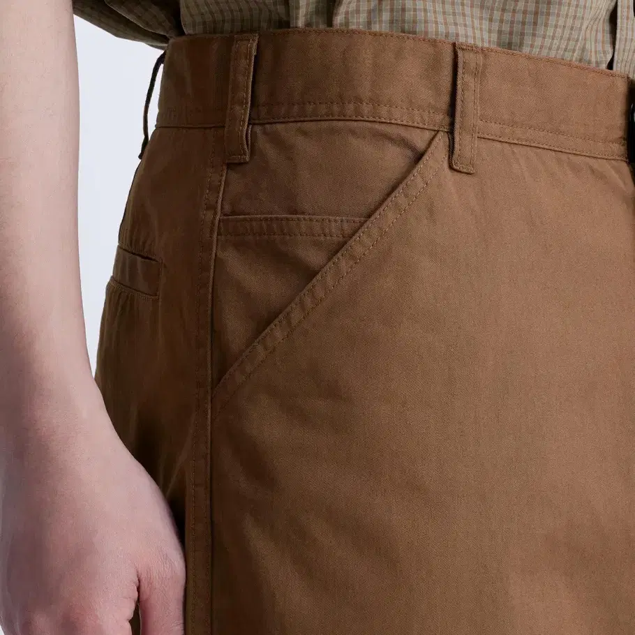 Pantalon Chino Uniqlo U Homme - Marron - Taille 30x29 - Coupe Droite Large