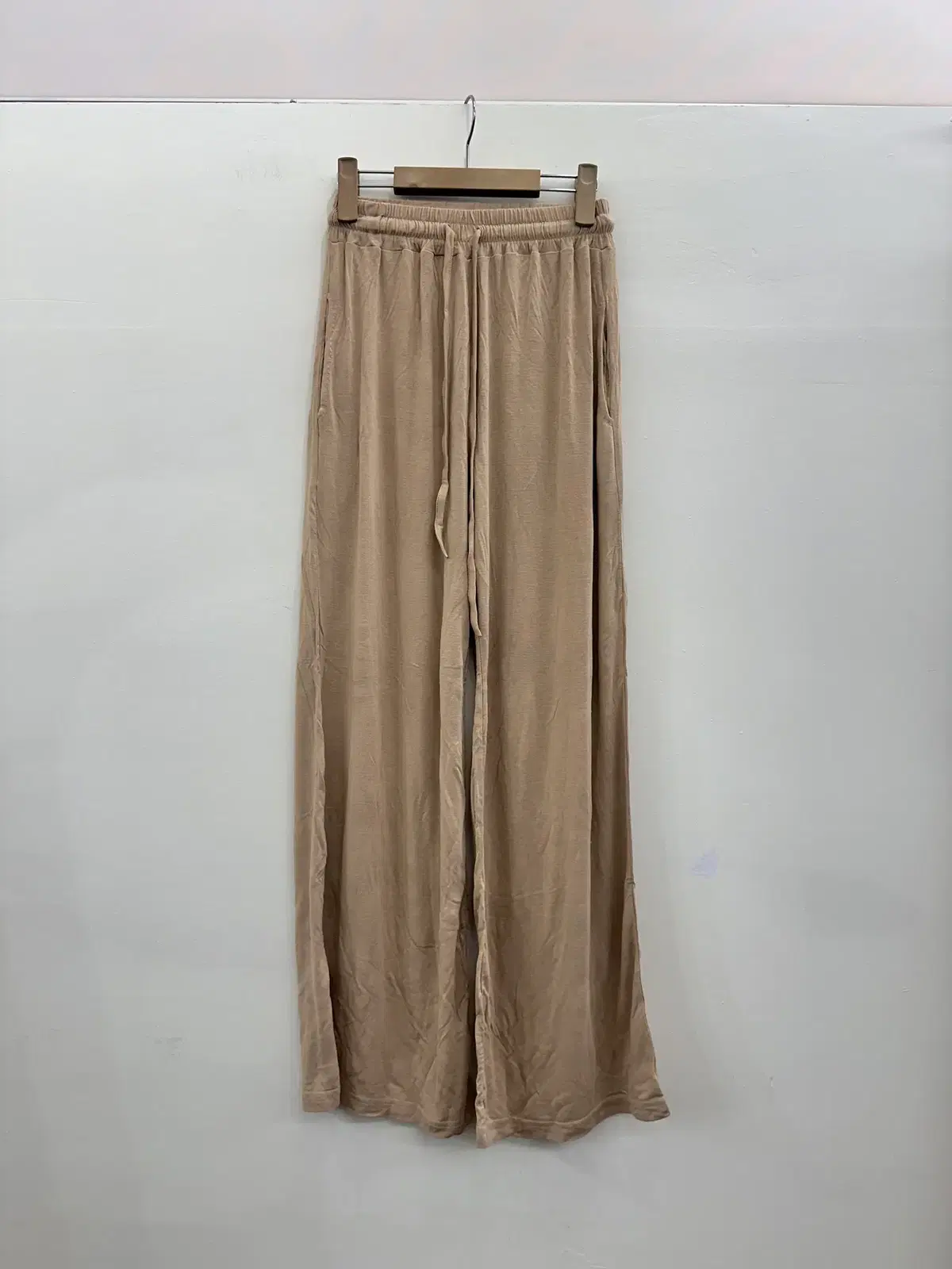 [Shop Clearance] Cool Tsurr Wide Leg Pants - Beige