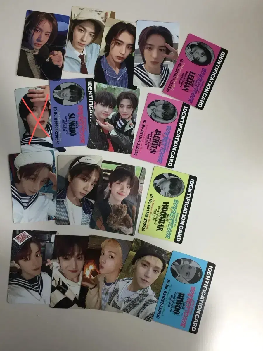 Boynextdoor sells albums, photo cards, and photos