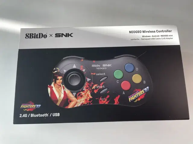 [미개봉] 8BitDo x SNK NEOGEO 무선 컨트롤러