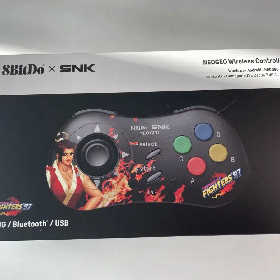 [미개봉]8BitDo x SNK NEOGEO 무선 컨트롤러