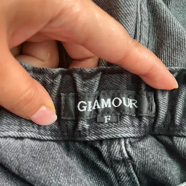 (P25) GLAMOUR 글램모어 와이드 데님팬츠