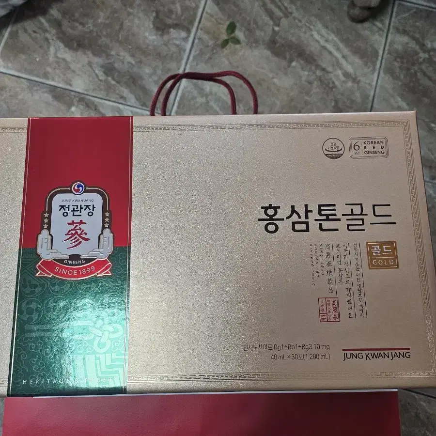 홍삼톤골드 40ml*30포 새상품