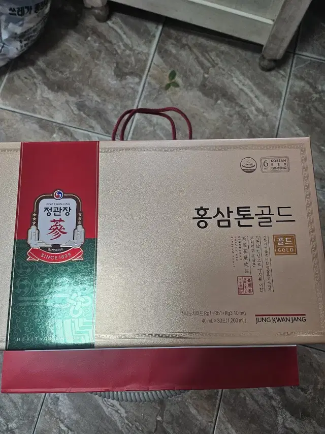 홍삼톤골드 40ml*30포 새상품