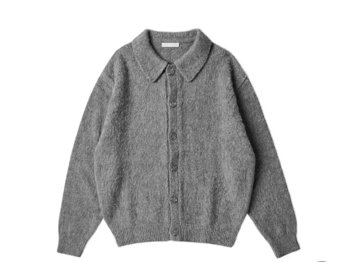 Wallswale Movement Mohair kara Cardigan Gray