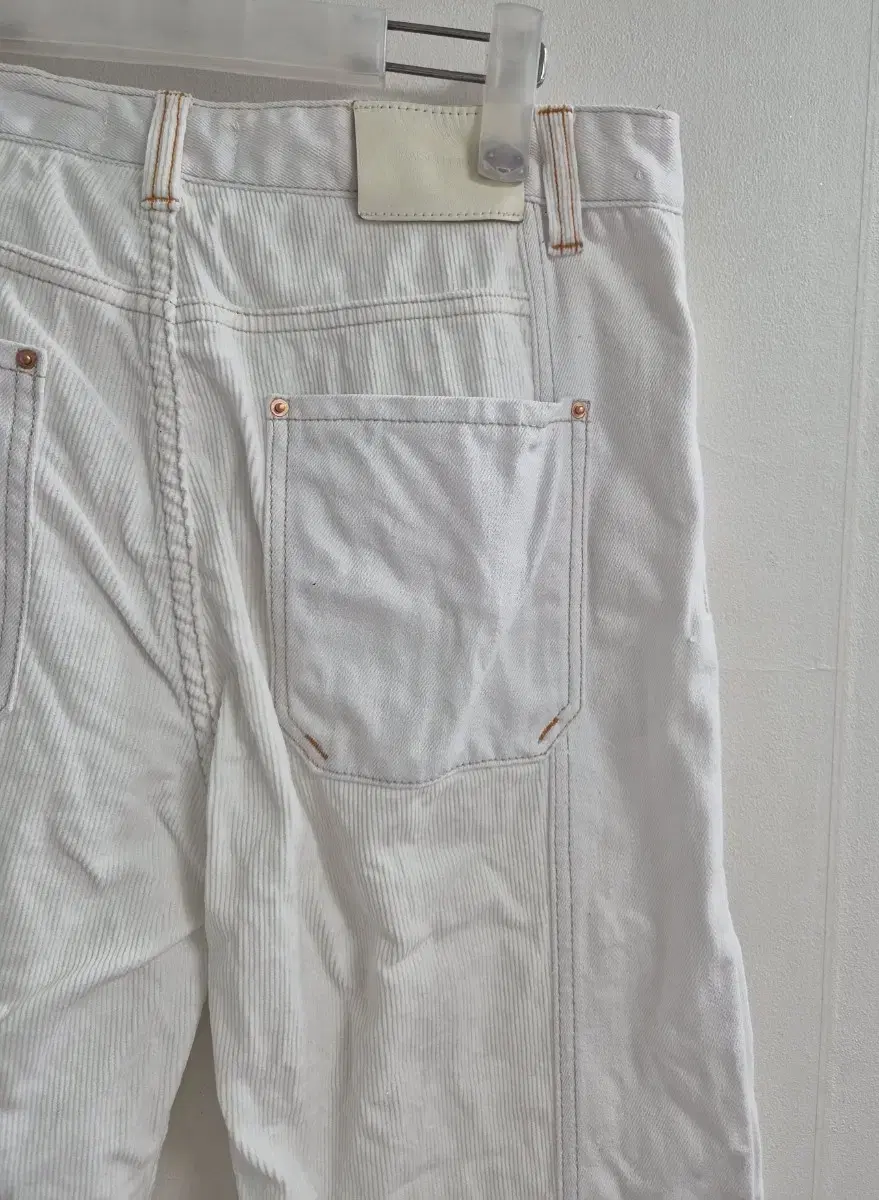 Maison Margiela White Pocketed Trousers size 48