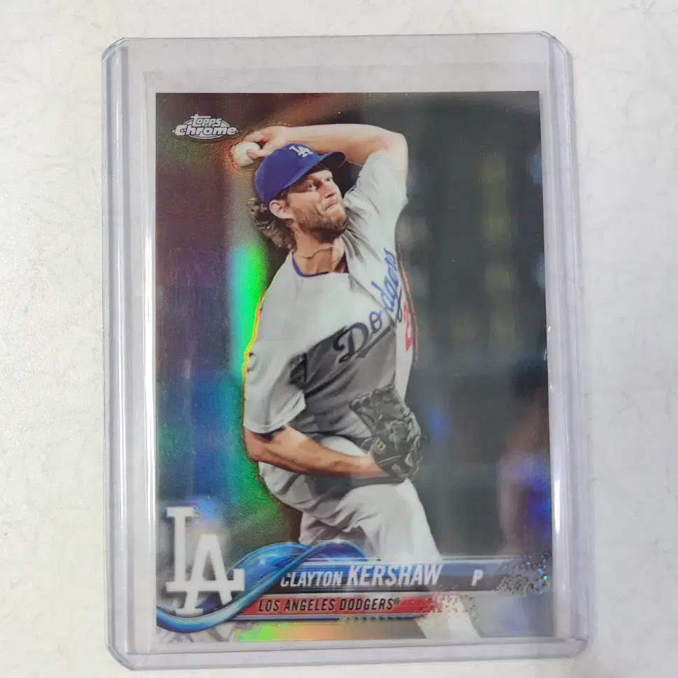 클레이튼 커쇼 2018 Topps Chrome Refractor