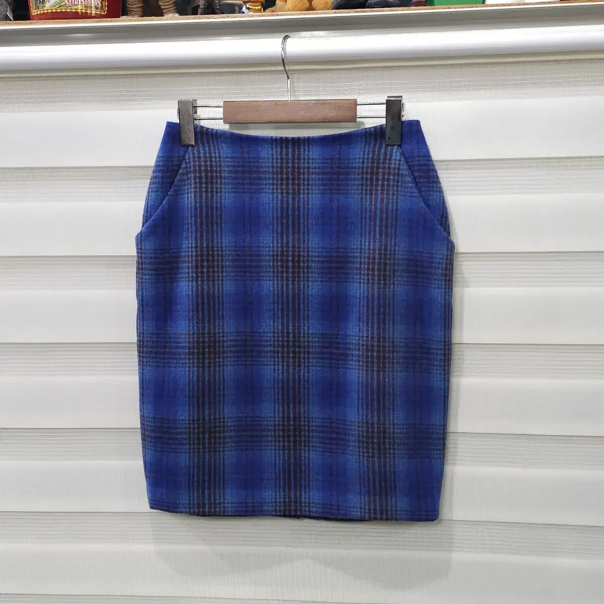 Japan Andemiu Checked wool skirt - womanM