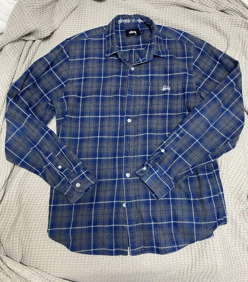 Stussy flannel check shirt