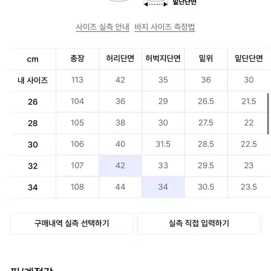 브랜디드 데님팬츠