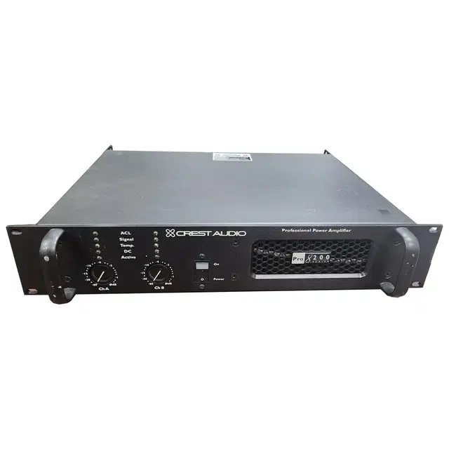 CREST AUDIO PRO-8200 파워엠프 중고2대