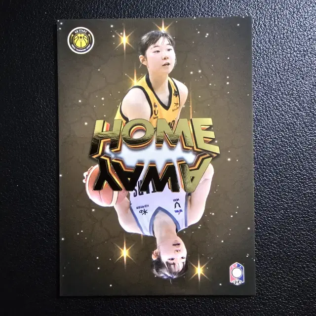 WKBL HOME AWAY 골드 5장 한정 허예은