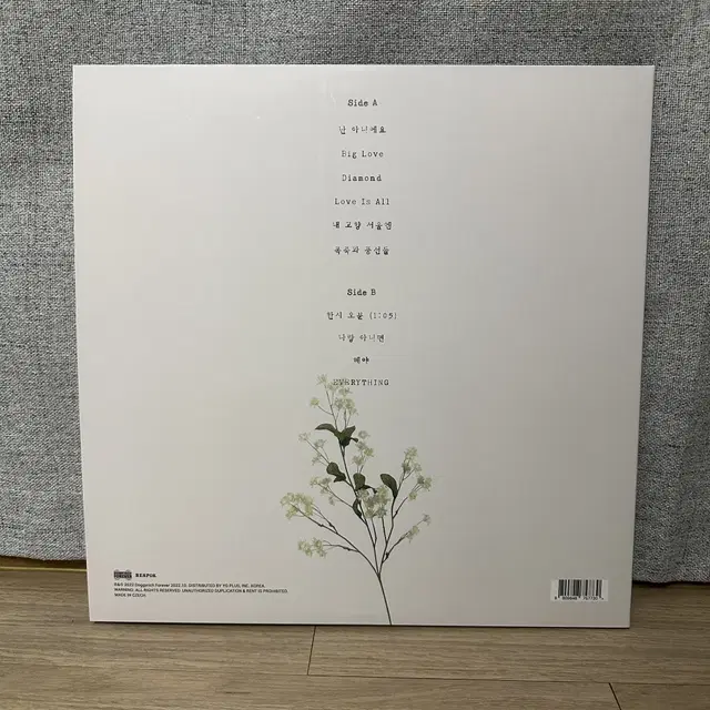 검정치마 - 팀베이비 LP TEAM BABY LP