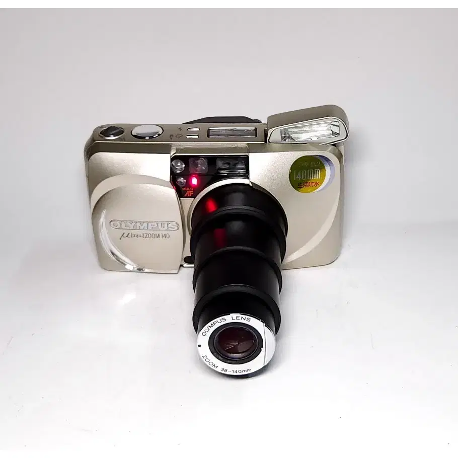 OLYMPUS mju Zoom 140. 필름카메라.생활방수.A급