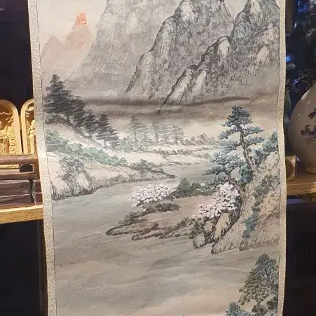 동양화 산수풍경 그림