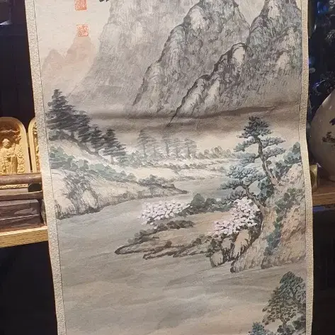 동양화 산수풍경 그림