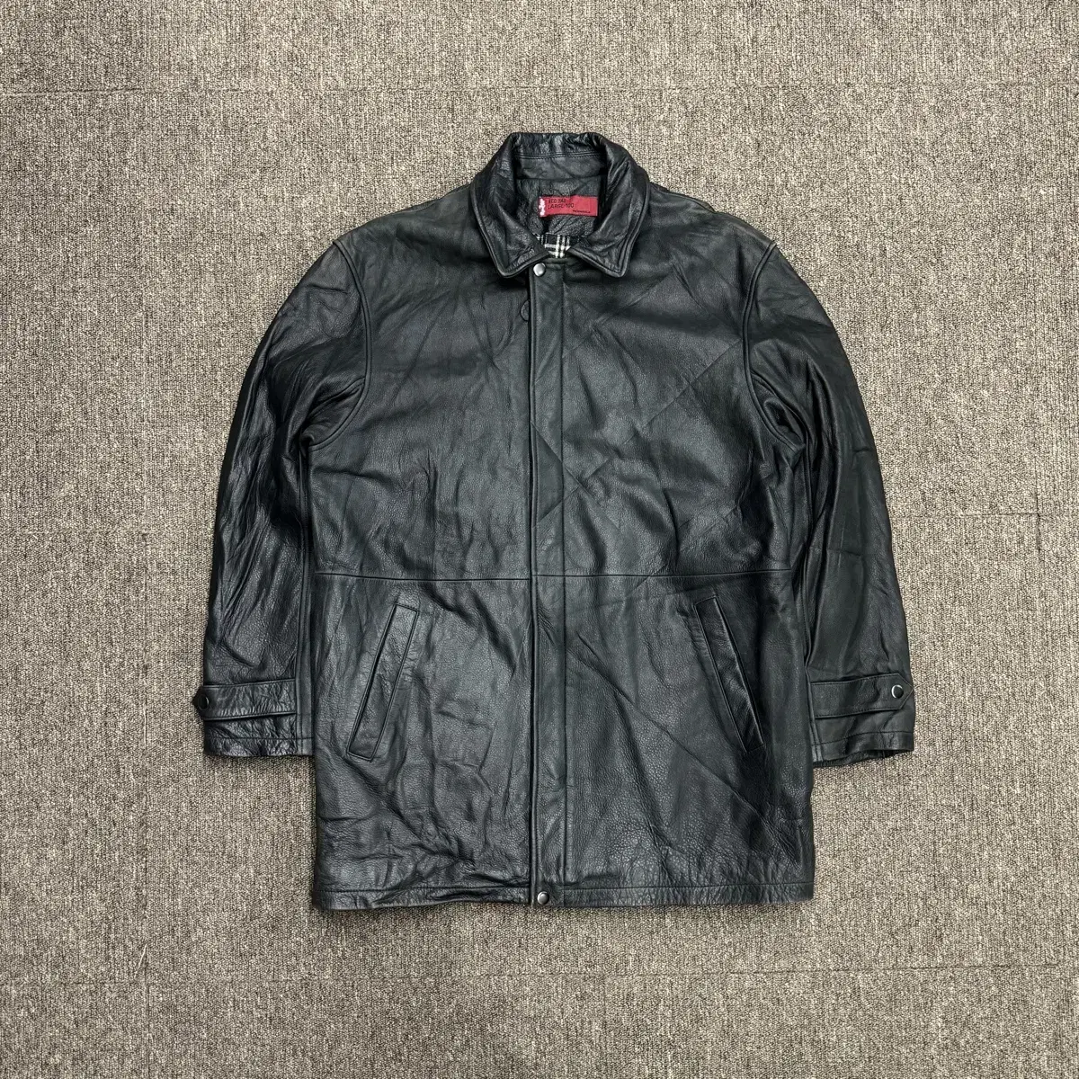 [L] Levi's Cowhide and Leather Jacket