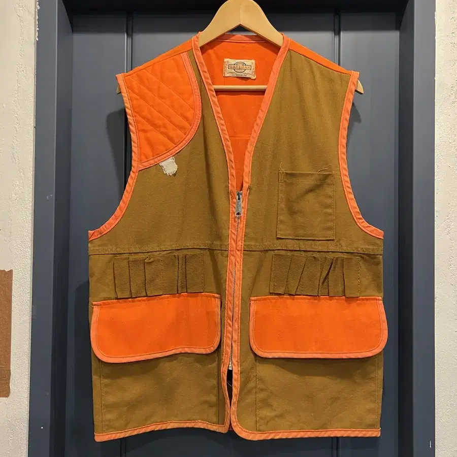 1970s SAFTBAK HUNTING VEST 빈티지베스트 헌팅베스트