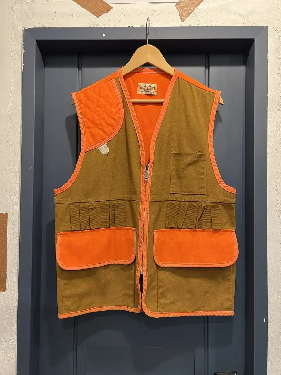 1970s SAFTBAK HUNTING VEST 빈티지베스트 헌팅베스트