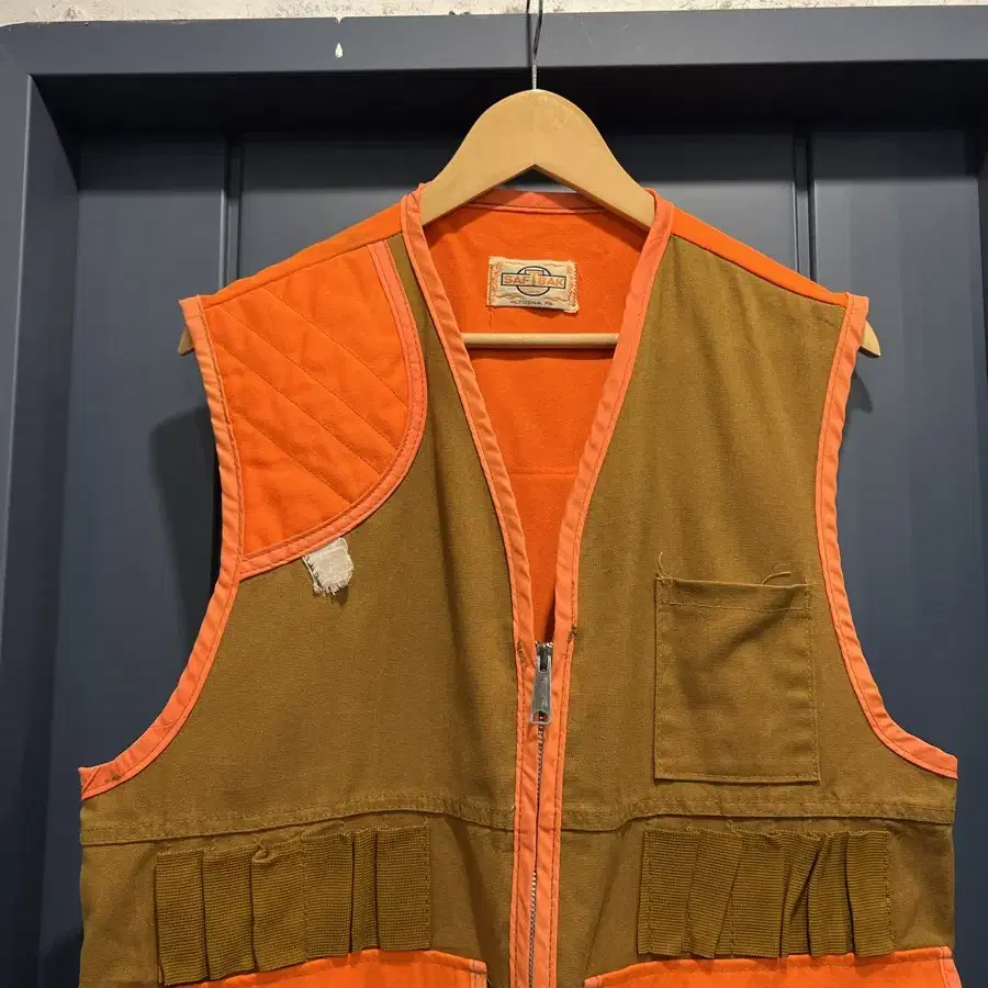 1970s SAFTBAK HUNTING VEST 빈티지베스트 헌팅베스트