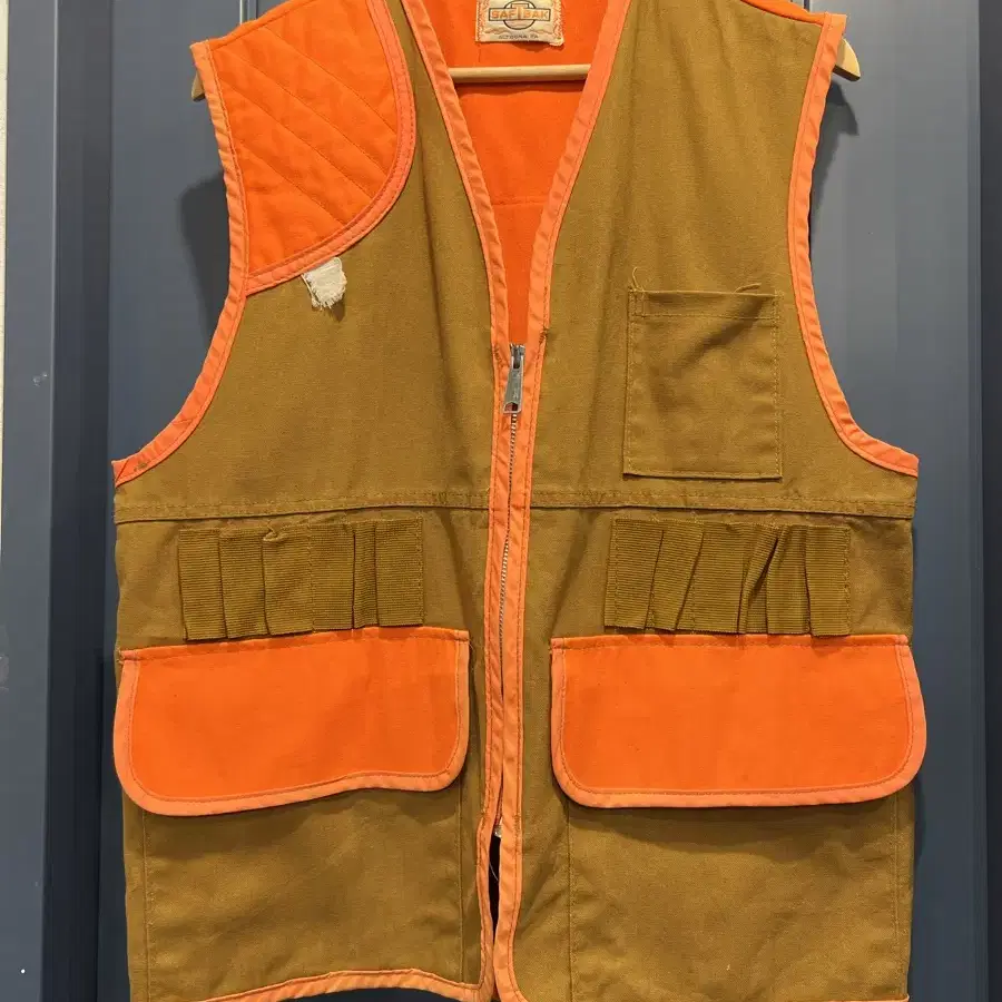 1970s SAFTBAK HUNTING VEST 빈티지베스트 헌팅베스트