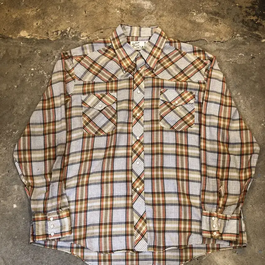 70s Sutton western shirt - L (100-1505)