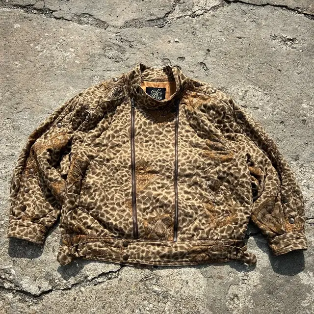 VINTAGE LEOPARD BOMBER 레오파드 봄버