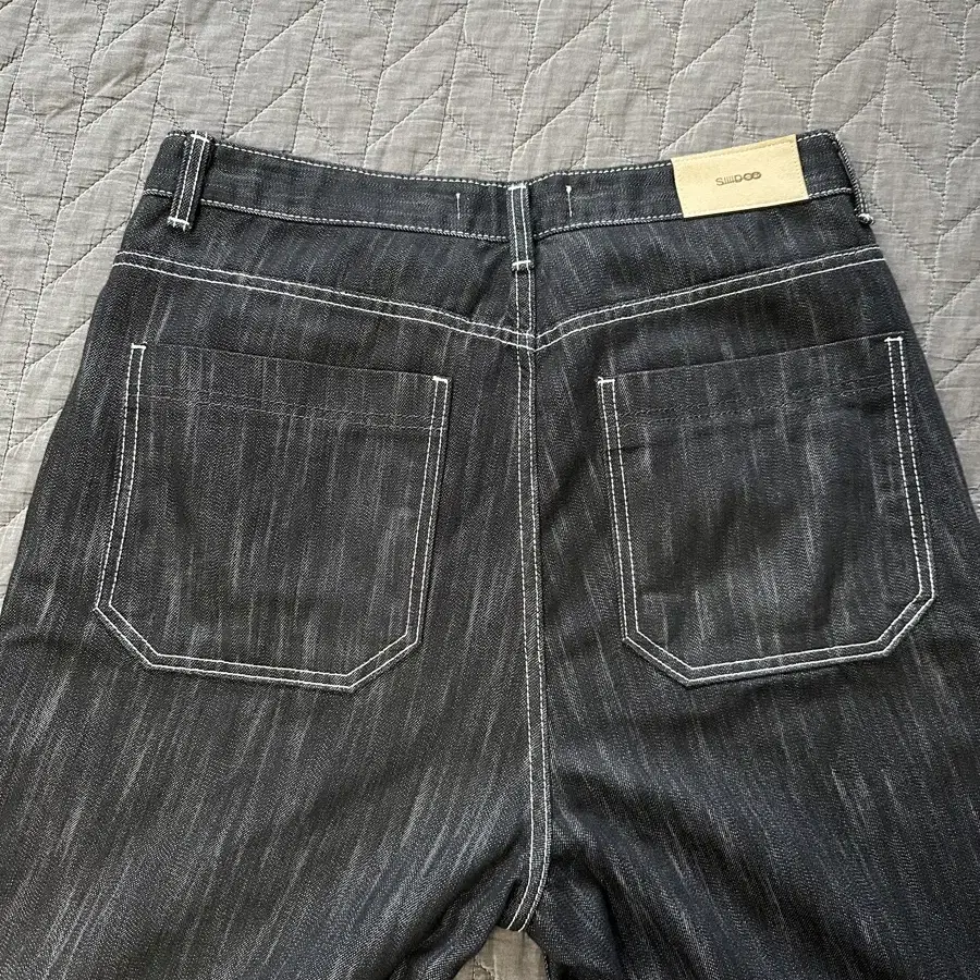 siiiido 시도 청바지 SLAB TEXTURE RAW DENIM