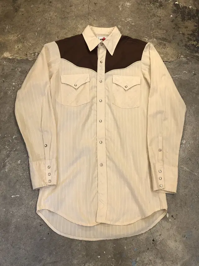 80s MWG western shirt - M (100)