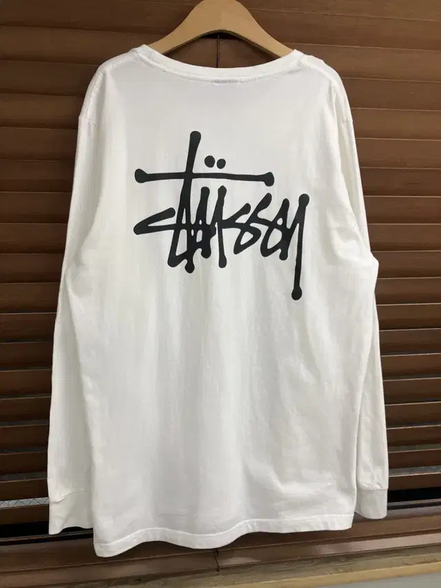 Stussy 스투시 베이직 로고 롱슬리브 긴팔티