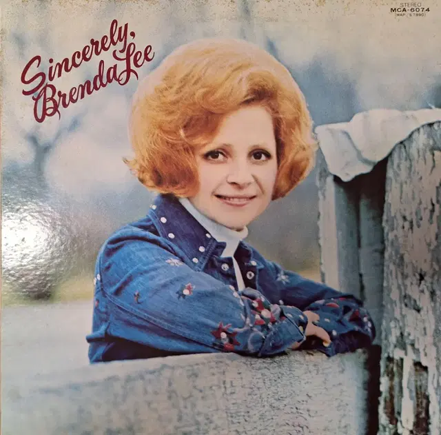 수입반/Sincerely, Brenda Lee LP