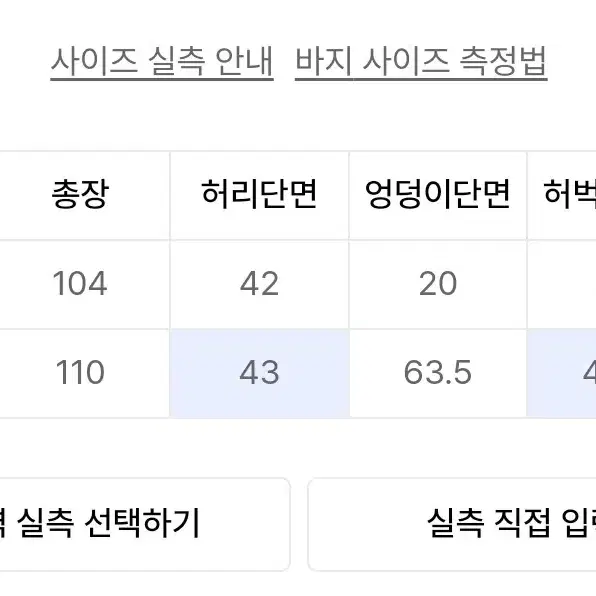 빅유니온 카펜터 팬츠 (허리 43)