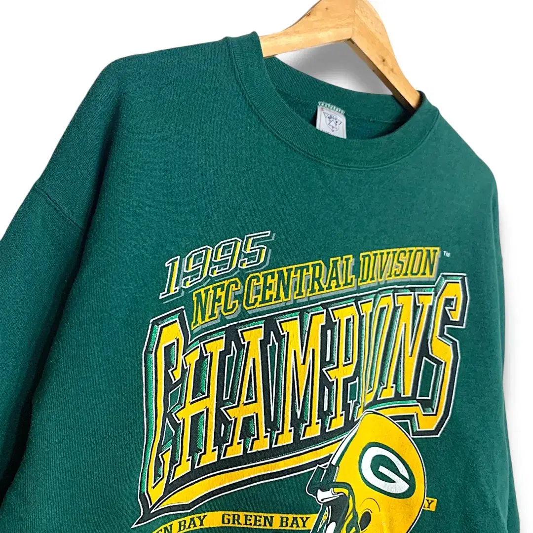 [L] 90s delta packers sweatshirt