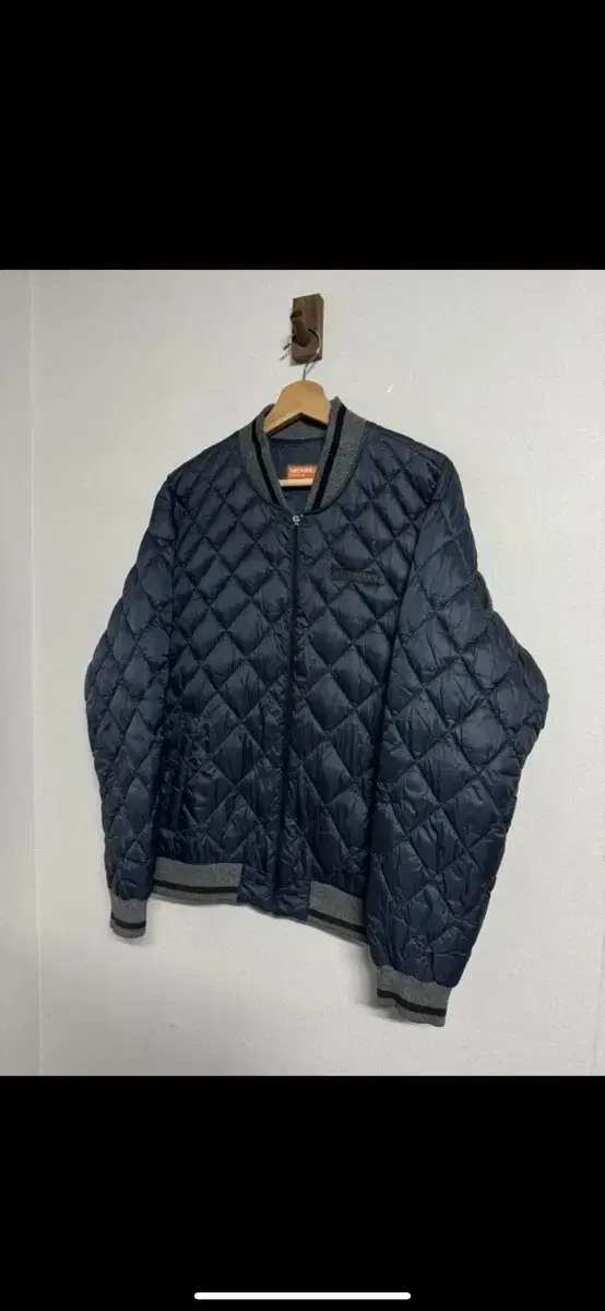 (110)Merrell Shibori Neck Quilted Windproof Jacket