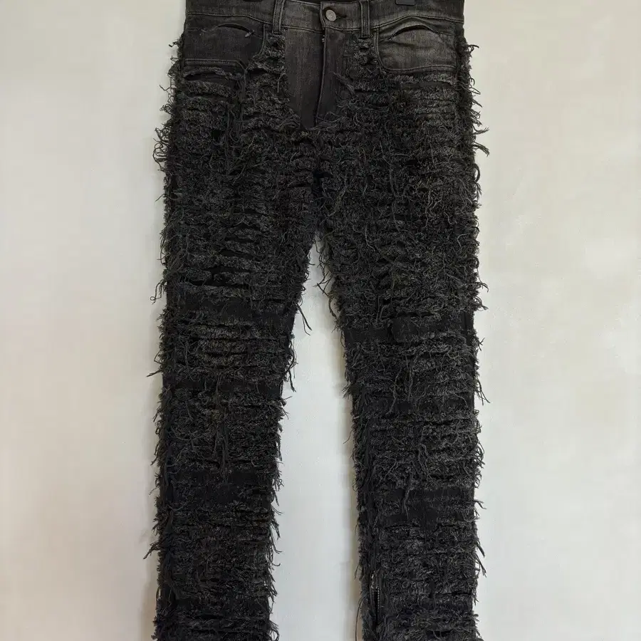 Blackmeans x alyx distressed denim