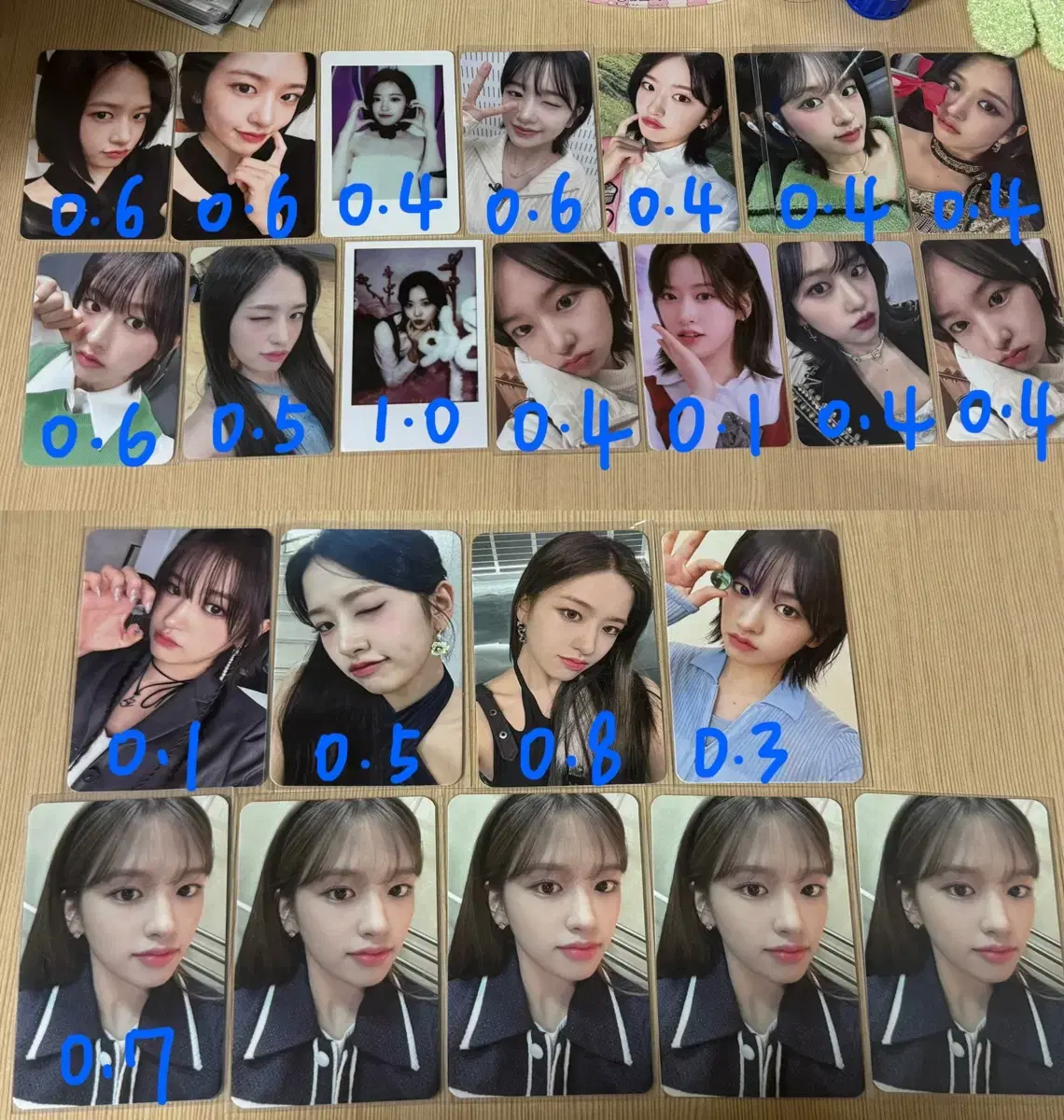 Ive ahn yujin photocard photocards pre-order benefit wts for sale