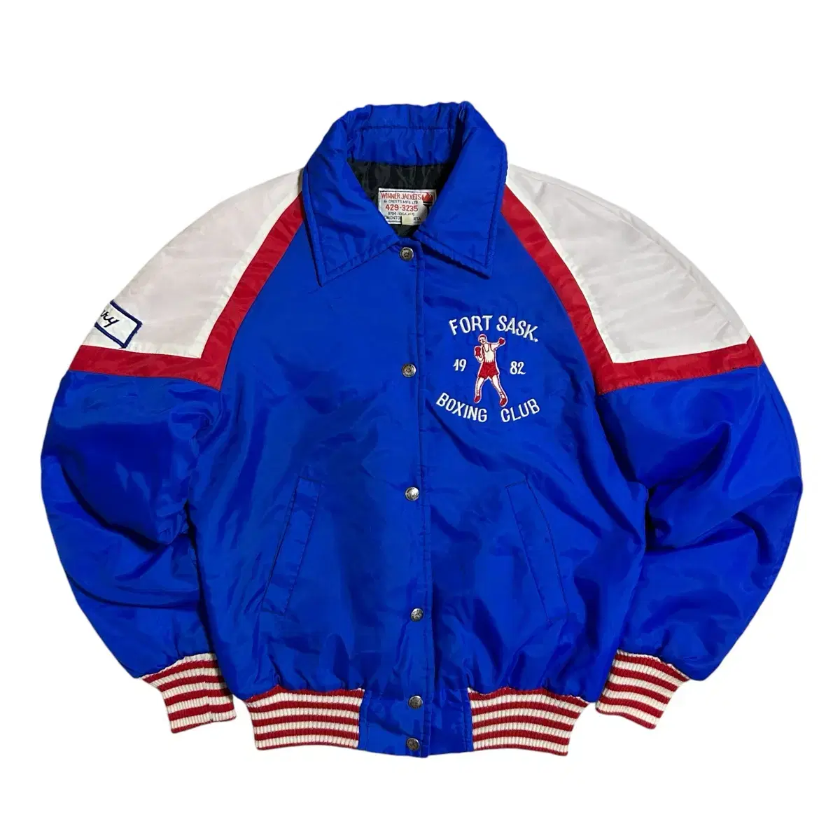 Vintage USA Boxing Club Quilted Varsity (36)